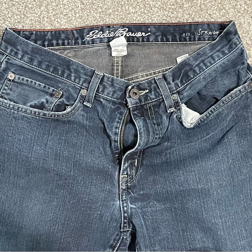 Eddie Bauer 32x30 straight leg jeans